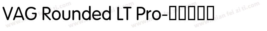VAG Rounded LT Pro字体转换